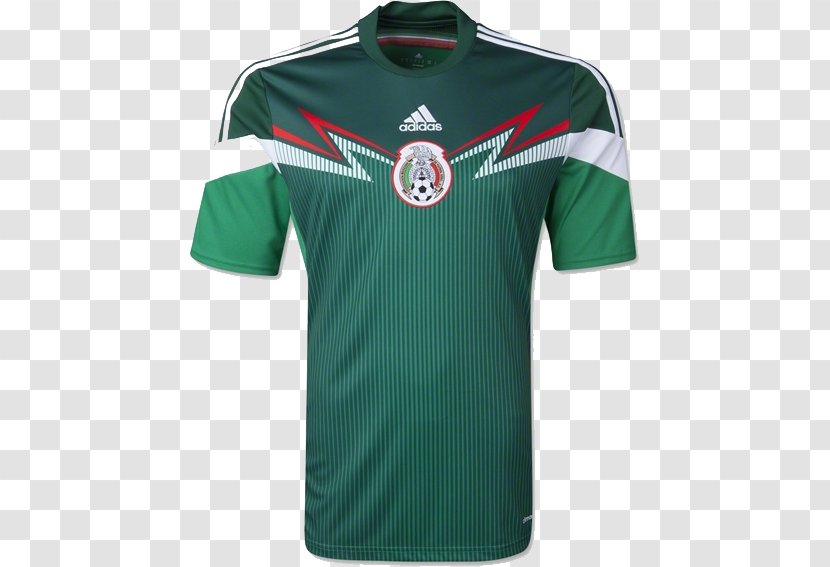 2014 FIFA World Cup Mexico National Football Team 2018 Jersey Kit - Sports Fan - Adidas Shirt Transparent PNG