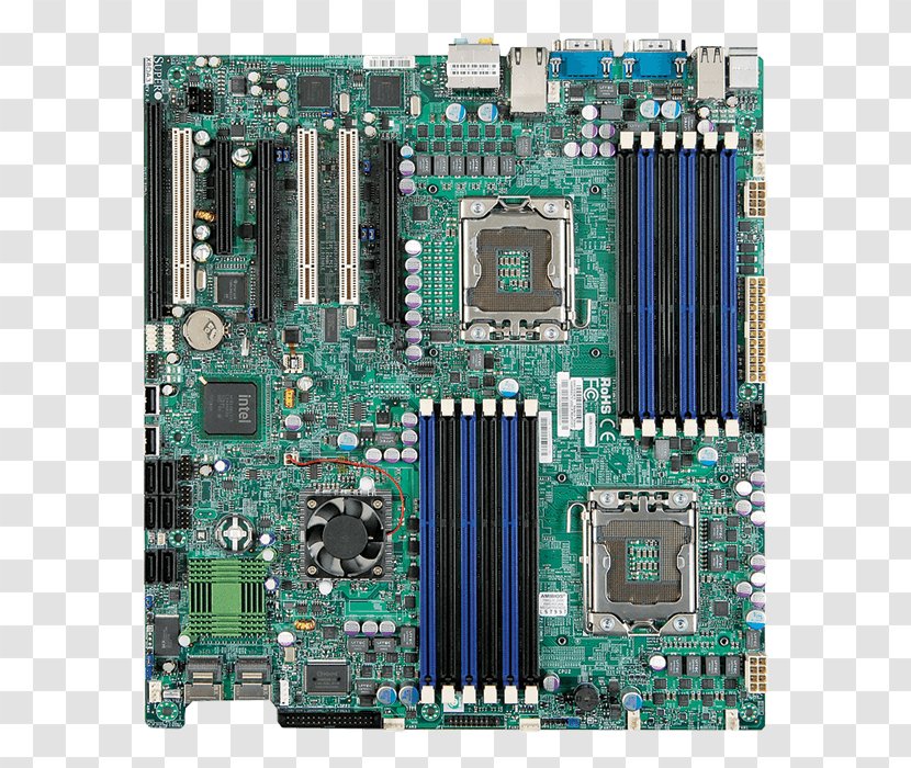 MBD-X8DAI-B Supermicro X8DAI Workstation Motherboard Intel 5520 Chipse Super Micro Computer, Inc. Computer Hardware Network Cards & Adapters - Controller Transparent PNG