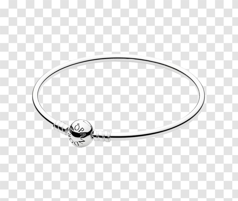 Pandora Charm Bracelet Bangle Jewellery - Body Jewelry - Good Luck Clover Necklace Transparent PNG