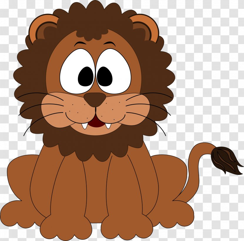 Lion Cougar Clip Art - Dog Like Mammal - Donald Duck Transparent PNG