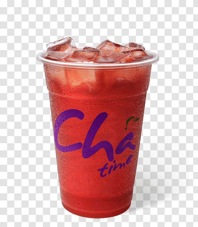 Iced Tea Juice Non-alcoholic Drink Orange - Strawberry - Pomegranate Transparent PNG