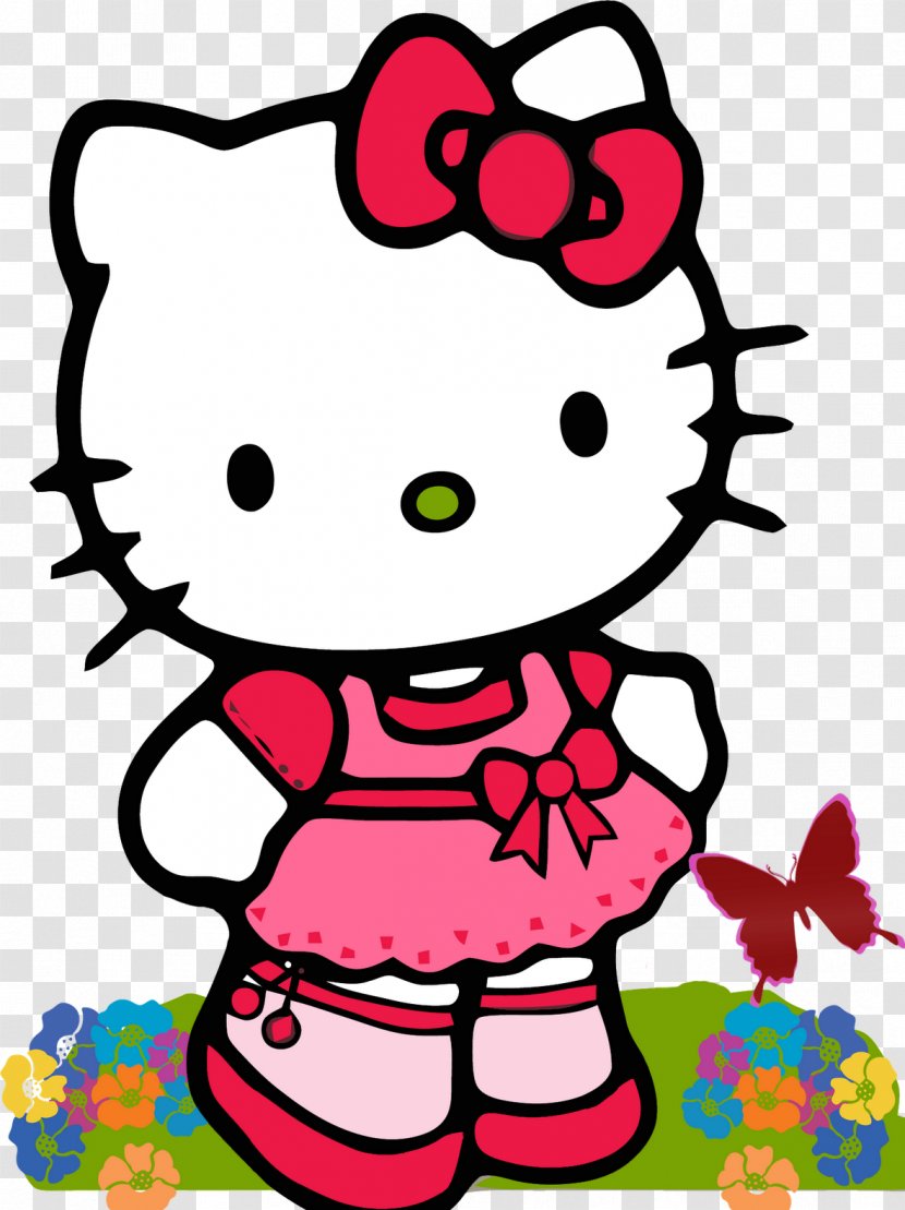 Hello Kitty Character Clip Art - Tree - Hello-kitty Ribbon Transparent PNG