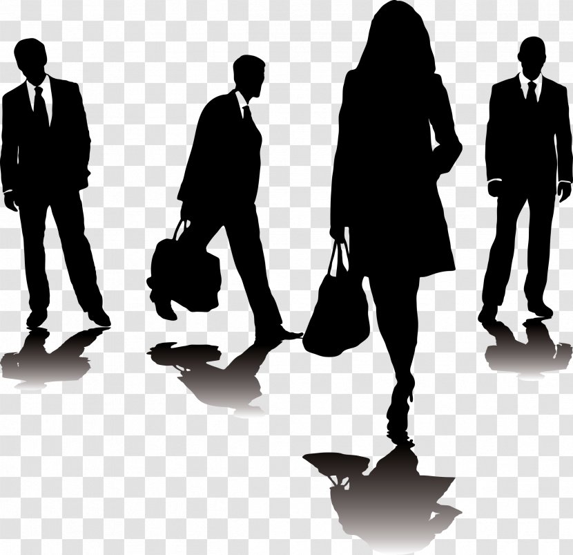 Silhouette Businessperson - Photography - Black Man Transparent PNG