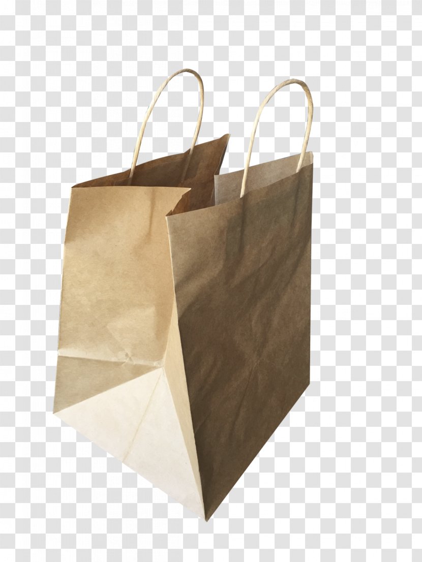 Kraft Paper Packaging And Labeling Shopping Bags & Trolleys - Tote Bag Transparent PNG