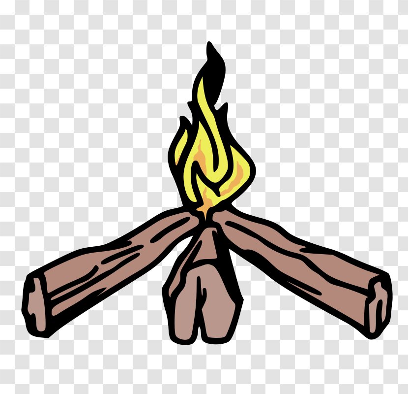 Campfire Camping Clip Art - Heart Transparent PNG