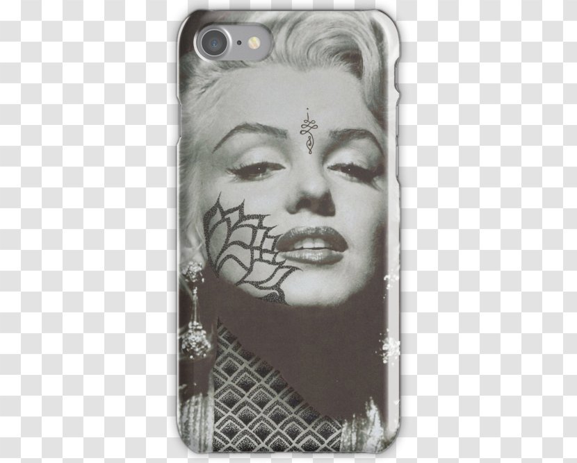 /m/02csf Stretch Factor Drawing Mobile Phone Accessories Font - Black And White - Marilyn Monroe Transparent PNG