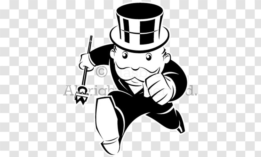 Rich Uncle Pennybags Monopoly Money Bag Coloring Book Game - Man Transparent PNG