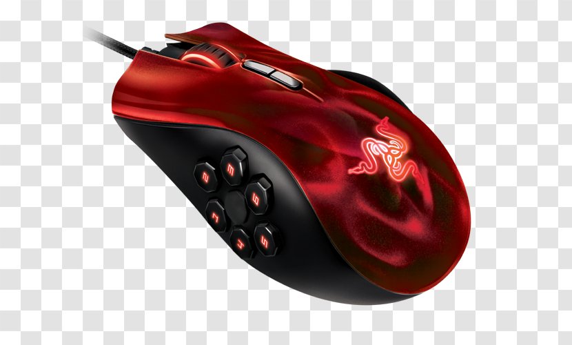 Computer Mouse Razer Naga Hex V2 Inc. Transparent PNG