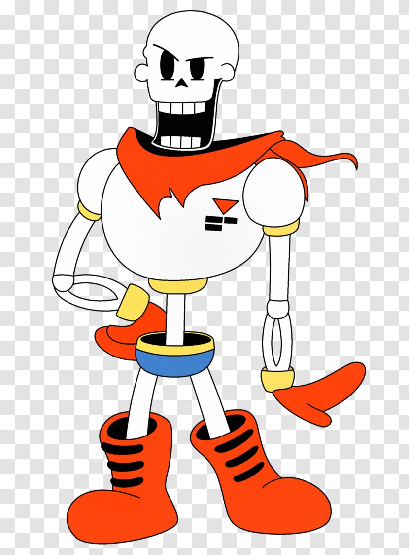 Undertale Papyrus Paper Clip Art Image - Sprite Transparent PNG