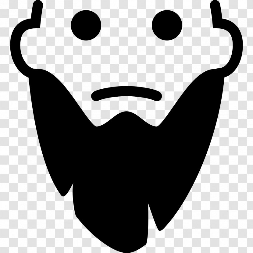 Beard Facial Hair Goatee Moustache - Frame - Long Transparent PNG