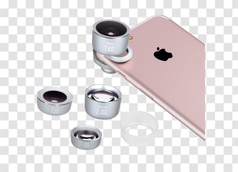 Camera Lens IPhone X Fisheye Wide-angle Telephone - Telephoto Transparent PNG