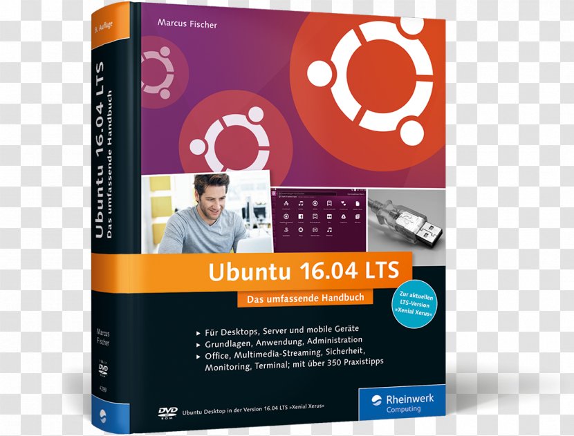 Ubuntu 14.04 LTS: Das Umfassende Handbuch Long-term Support Unity Amazon.com - Text - Poster Cover Transparent PNG