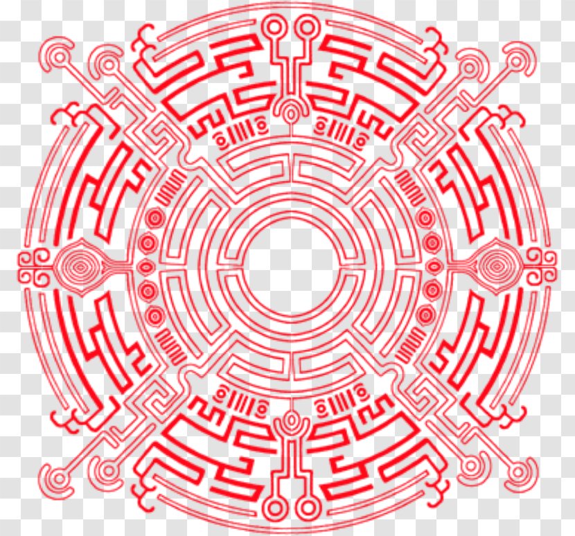 Graphic Design Circle Symmetry Pattern - Watercolor Transparent PNG