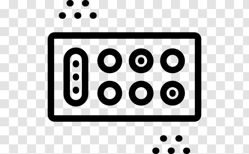 Black And White Rectangle Number - Mancala Transparent PNG