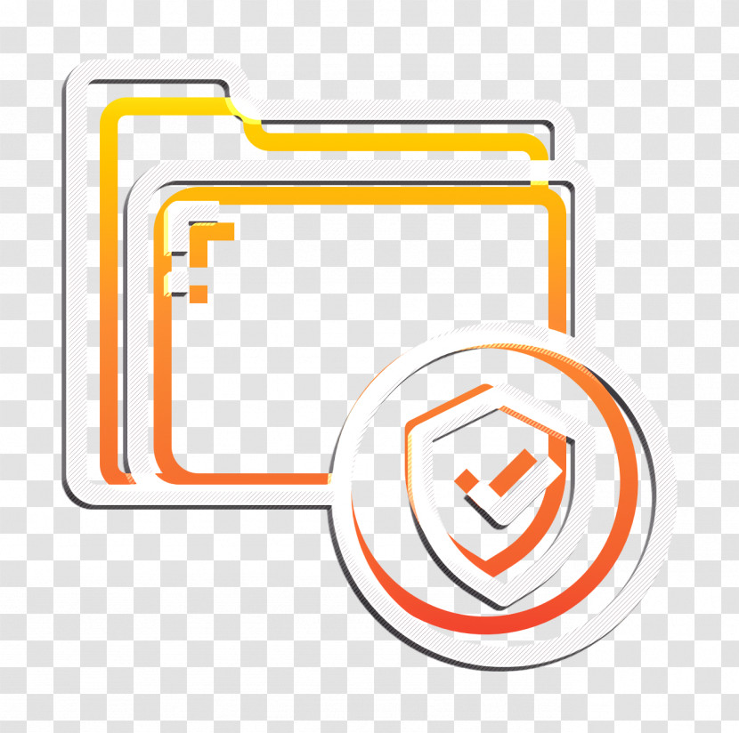Encrypted Icon Folder And Document Icon Secure Icon Transparent PNG