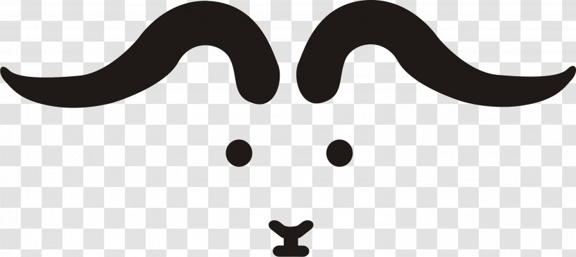 Moustache Cartoon - Silhouette - Symbol Smile Transparent PNG