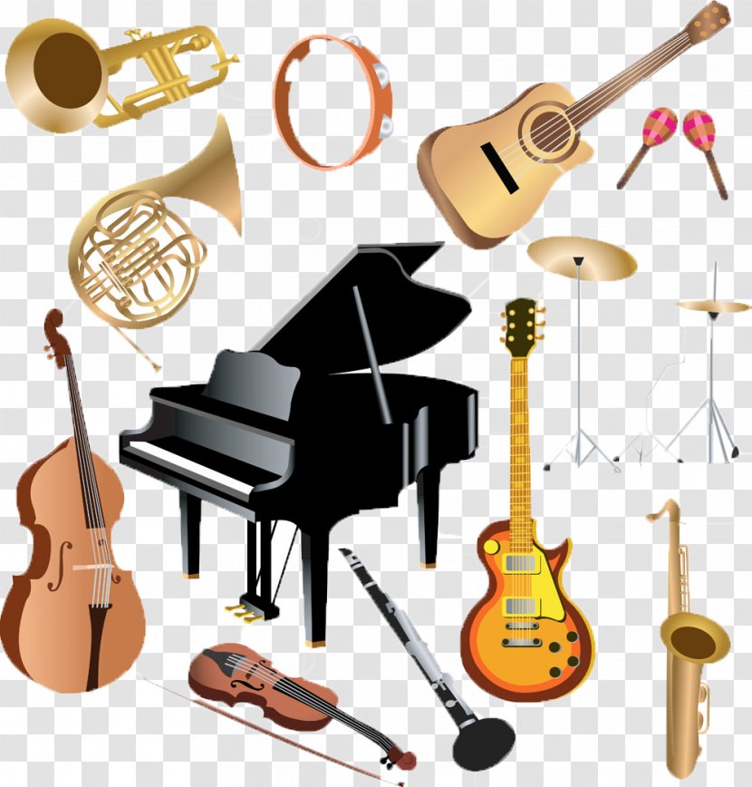 Musical Instrument Orchestra - Tree - Instruments Transparent PNG