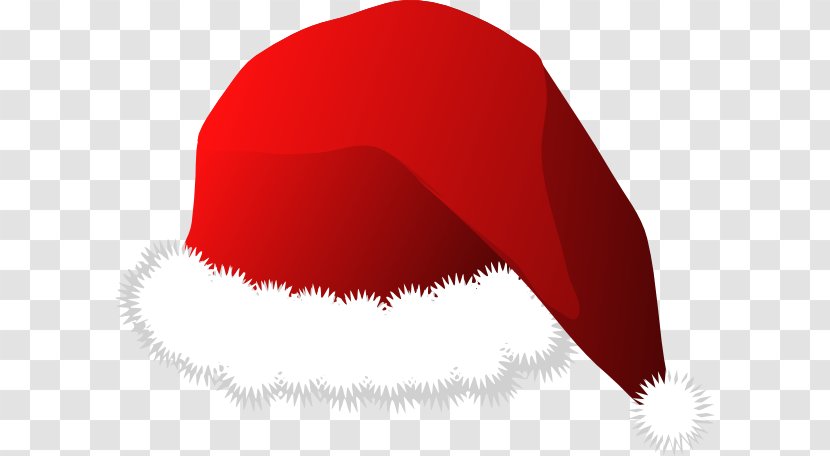 Santa Claus Hat Font - Red - Secret Cliparts Transparent PNG