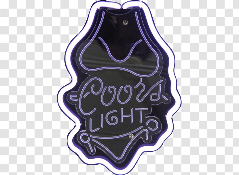 Coors Light Brewing Company Beer Miller Corona - Neon Effect Transparent PNG