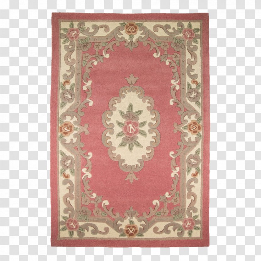 Aubusson Carpet Vloerkleed Oriental Rug Pink - Rectangle Transparent PNG