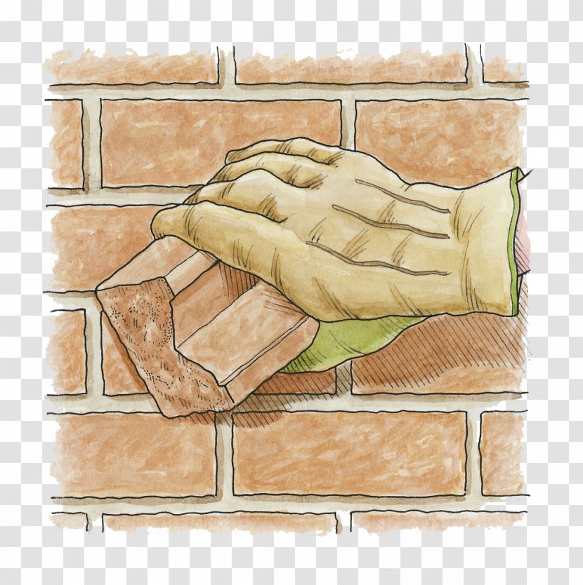 Tile Wall Brick Masonry Architectural Engineering - Paint - Construction Workers Painted Transparent PNG