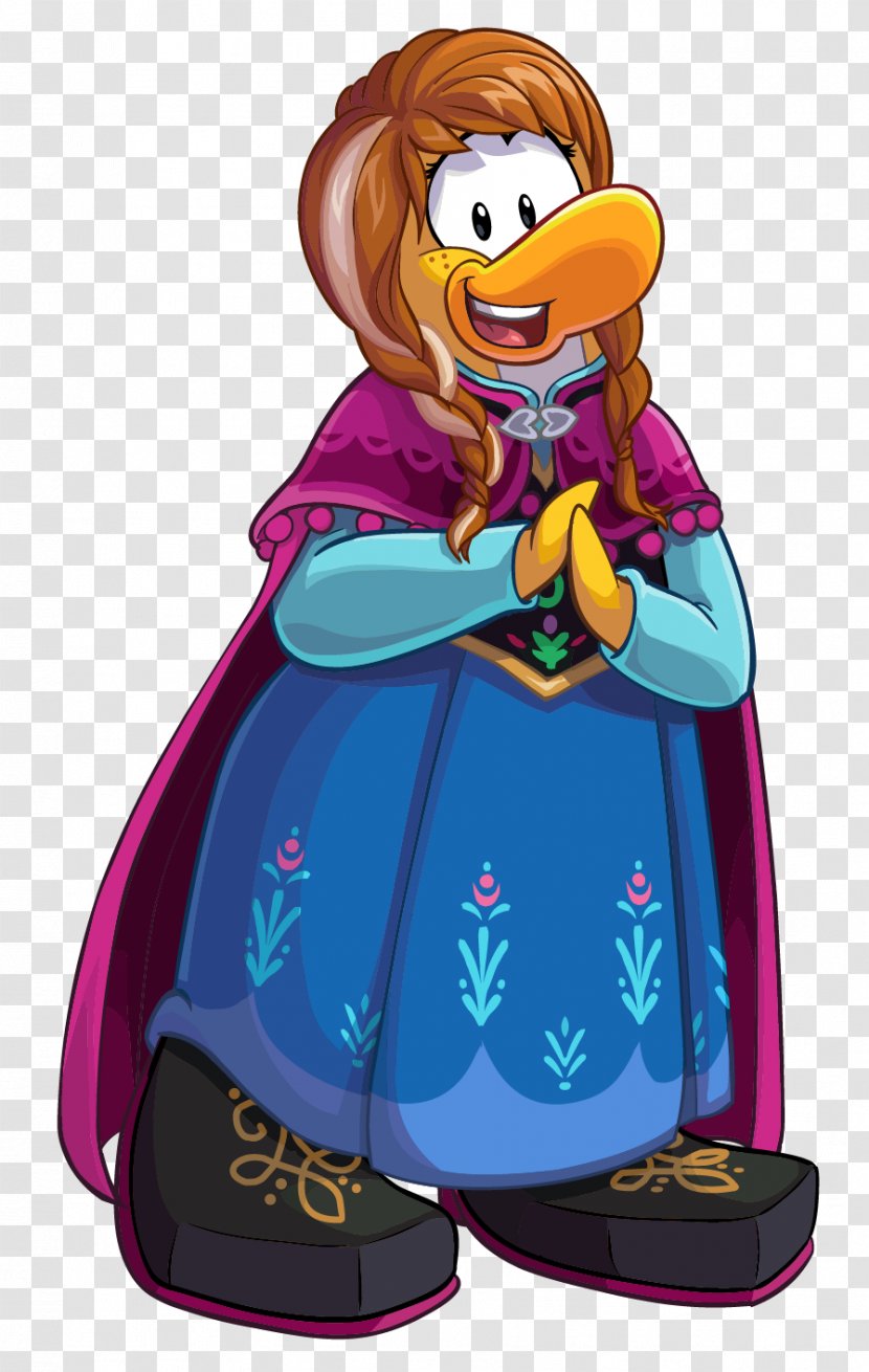 Club Penguin Island Anna Elsa Olaf - Fictional Character Transparent PNG