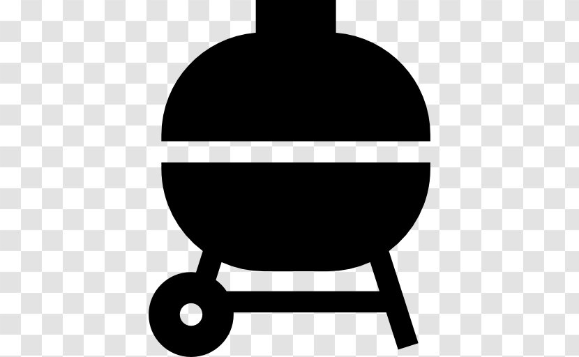 Barbecue Cottage Clip Art - Black - Bbq Food Transparent PNG