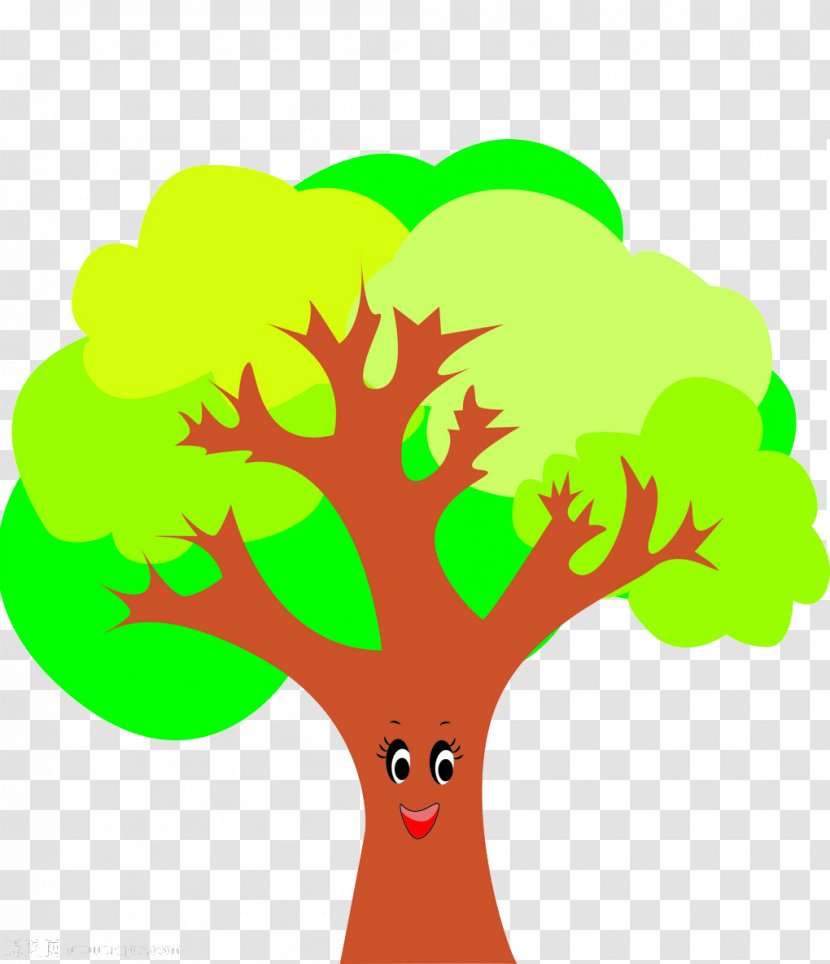 Tree Cartoon - Plant Transparent PNG