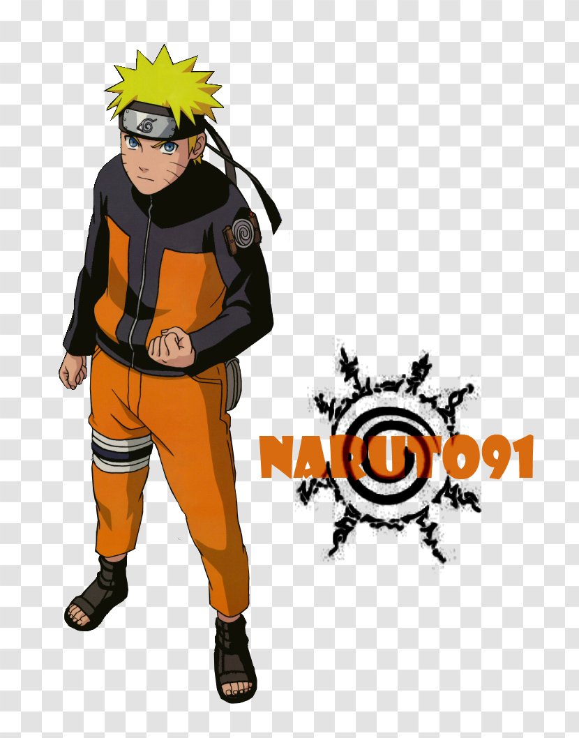 Naruto Costume Cartoon Rendering Transparent PNG
