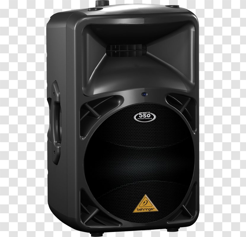 Loudspeaker Enclosure Powered Speakers Public Address Systems Behringer Eurolive B-D Series 1500W - K%c3%b5lar - Amplifier Bass Volume Transparent PNG