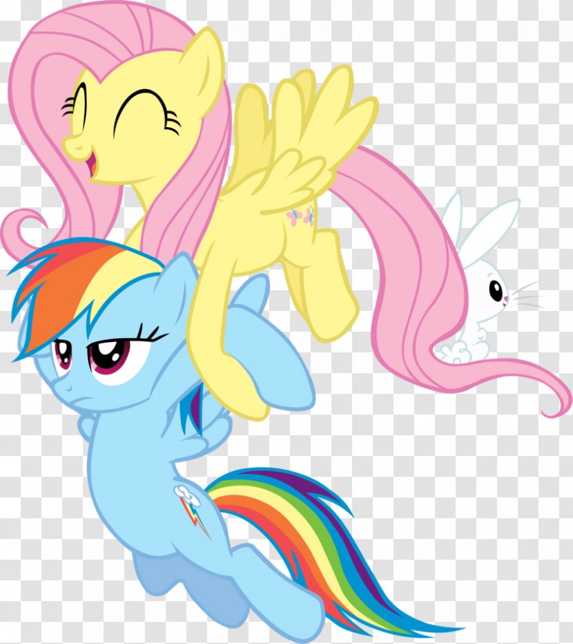 Rainbow Dash Fluttershy Rarity Applejack Pinkie Pie - Cartoon - Catering Vector Transparent PNG