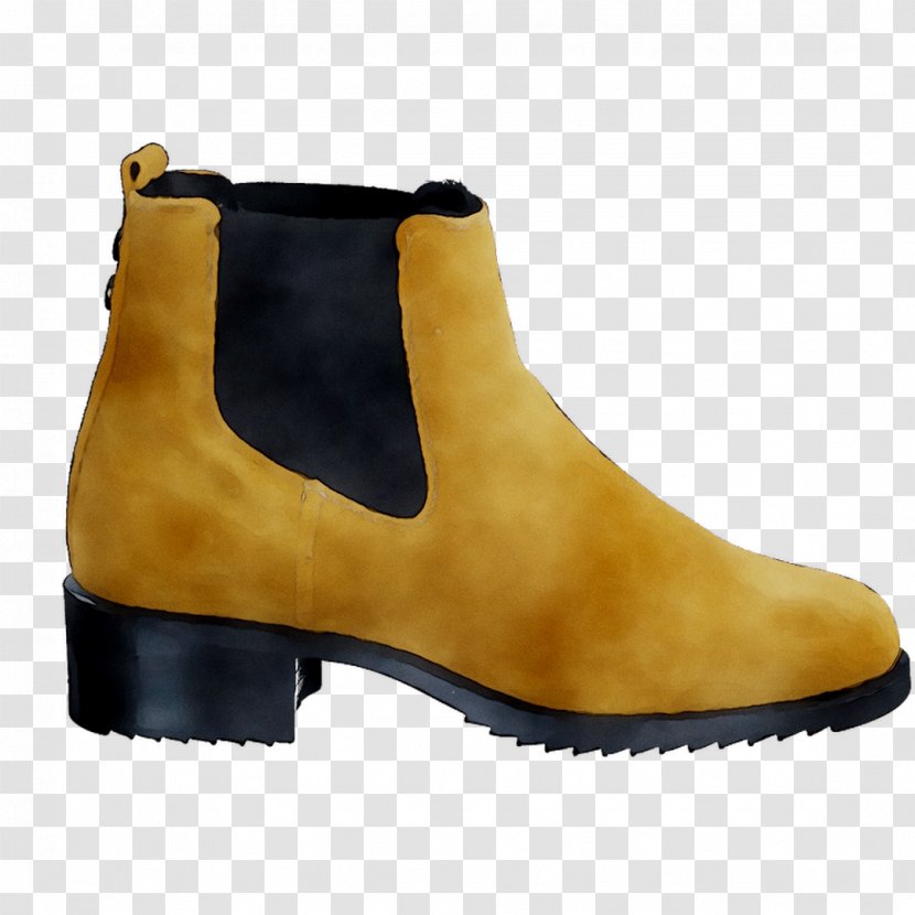 Yellow Suede Shoe Boot - Brown - Footwear Transparent PNG