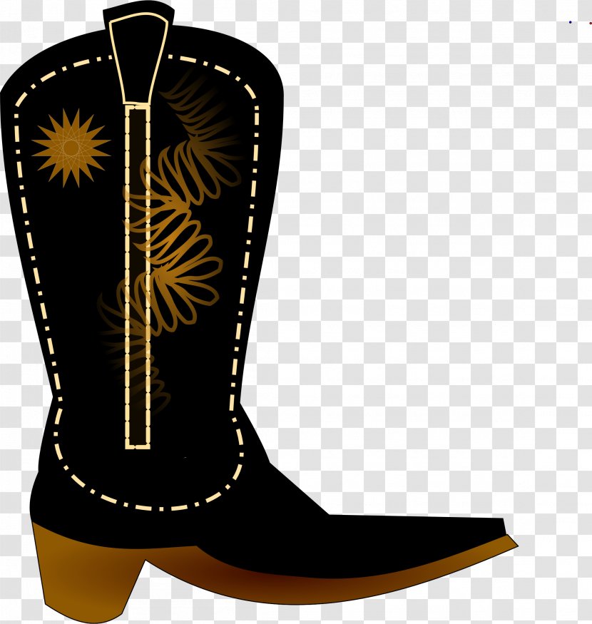Cowboy Boot Clip Art - Boots Transparent PNG