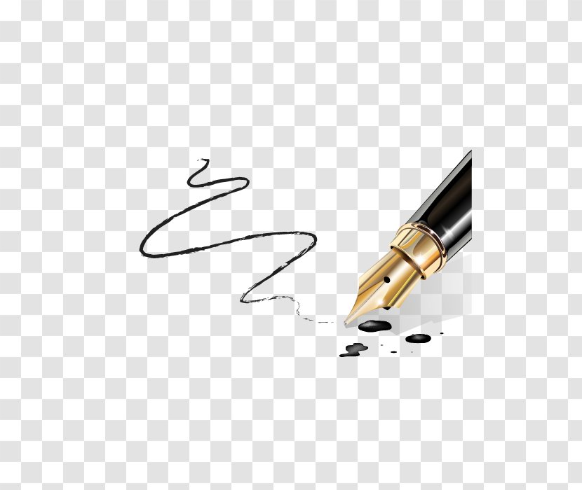 Printing And Writing Paper Pen Clip Art - Drawing - Pens Transparent PNG