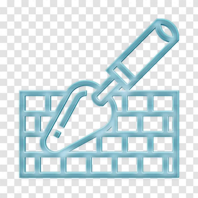 Architecture Icon Trowel Icon Wall Icon Transparent PNG