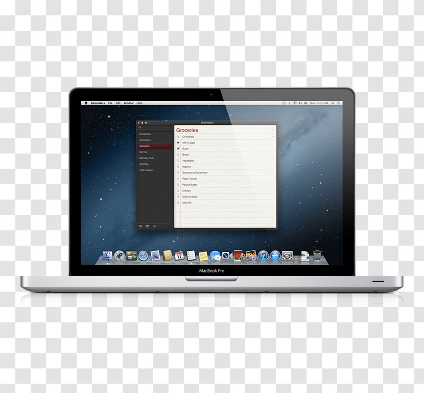 OS X Mountain Lion MacBook Air Laptop - Gadget - Apple Macbook Pro Transparent PNG