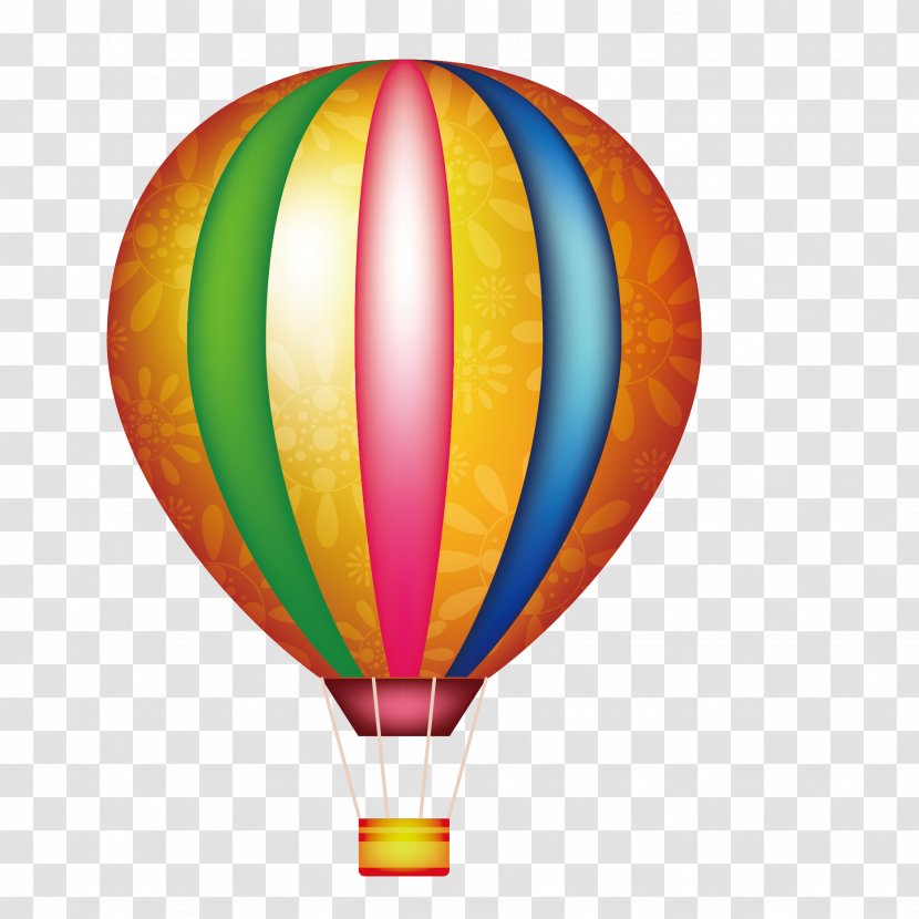 Hot Air Ballooning - Vector Balloon Transparent PNG