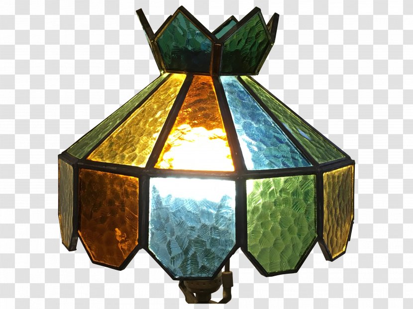 Window Lighting Lamp Shades Roman Shade - Simple Creative Stained Glass Chandelier Cafe Bar Transparent PNG