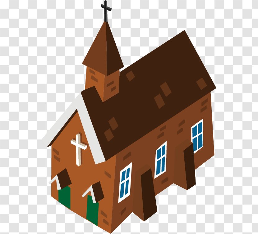 Euclidean Vector Church Gratis - House - Effect Element Modern Transparent PNG