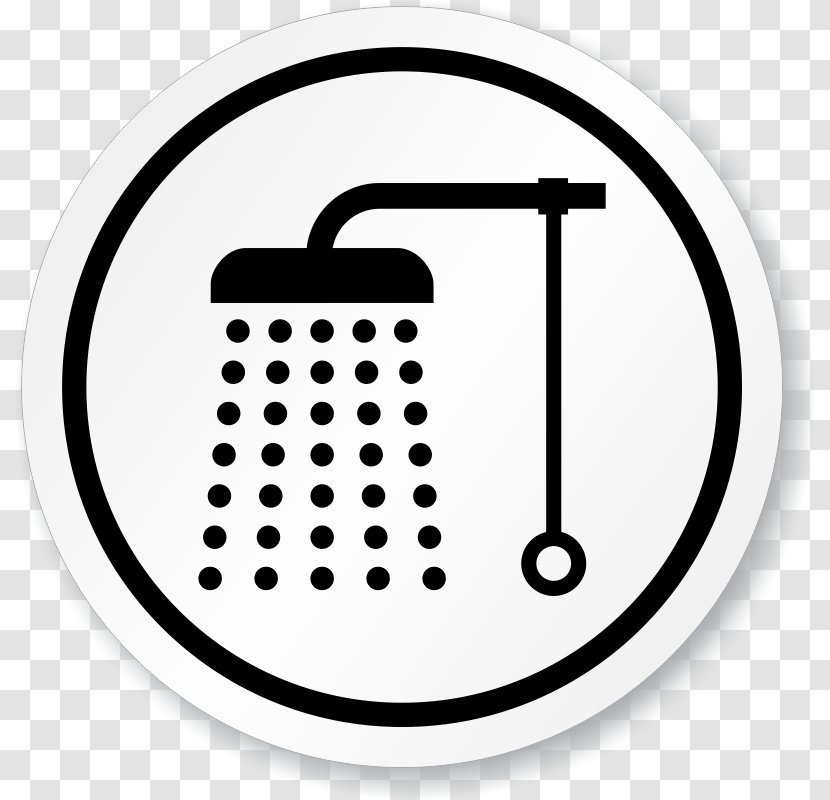 Shower Bathroom Laundry Symbol Public Toilet - Bedroom Transparent PNG