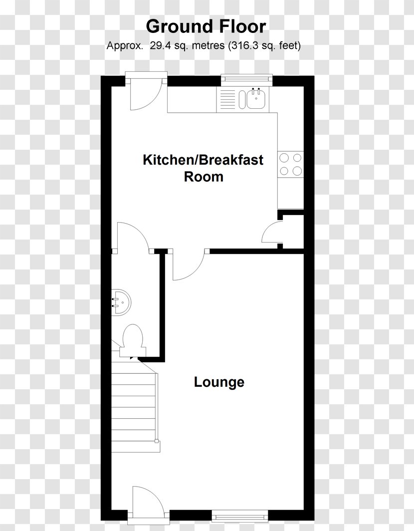 House Plan Floor Bedroom Open - Storey - End Of Union Transparent PNG
