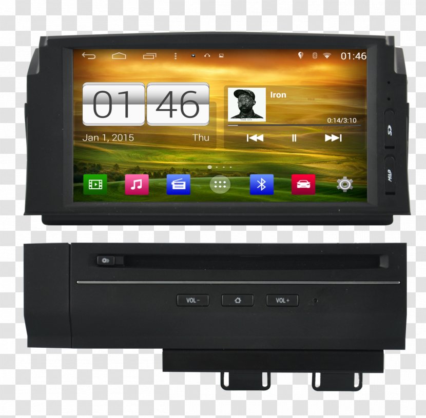 Opel Vauxhall Astra GPS Navigation Systems Car Mercedes-Benz - Display Device Transparent PNG