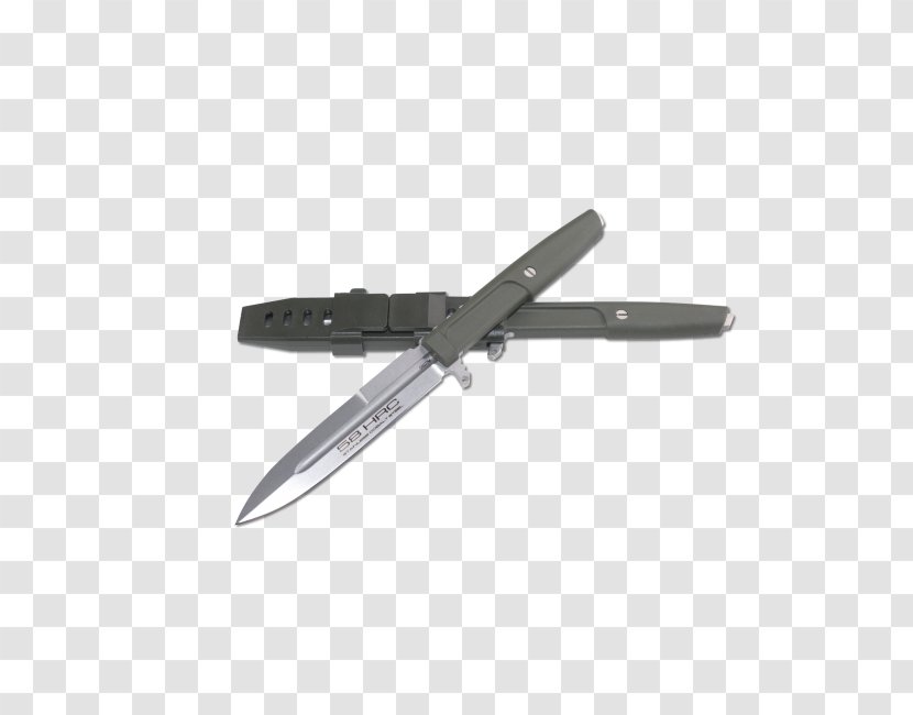 Utility Knives Throwing Knife Hunting & Survival Combat - Weapon Transparent PNG