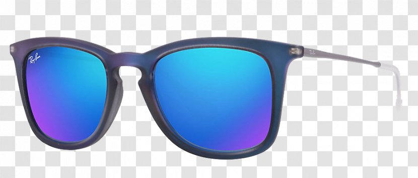 Mirrored Sunglasses Ray-Ban Blue - Goggles Transparent PNG