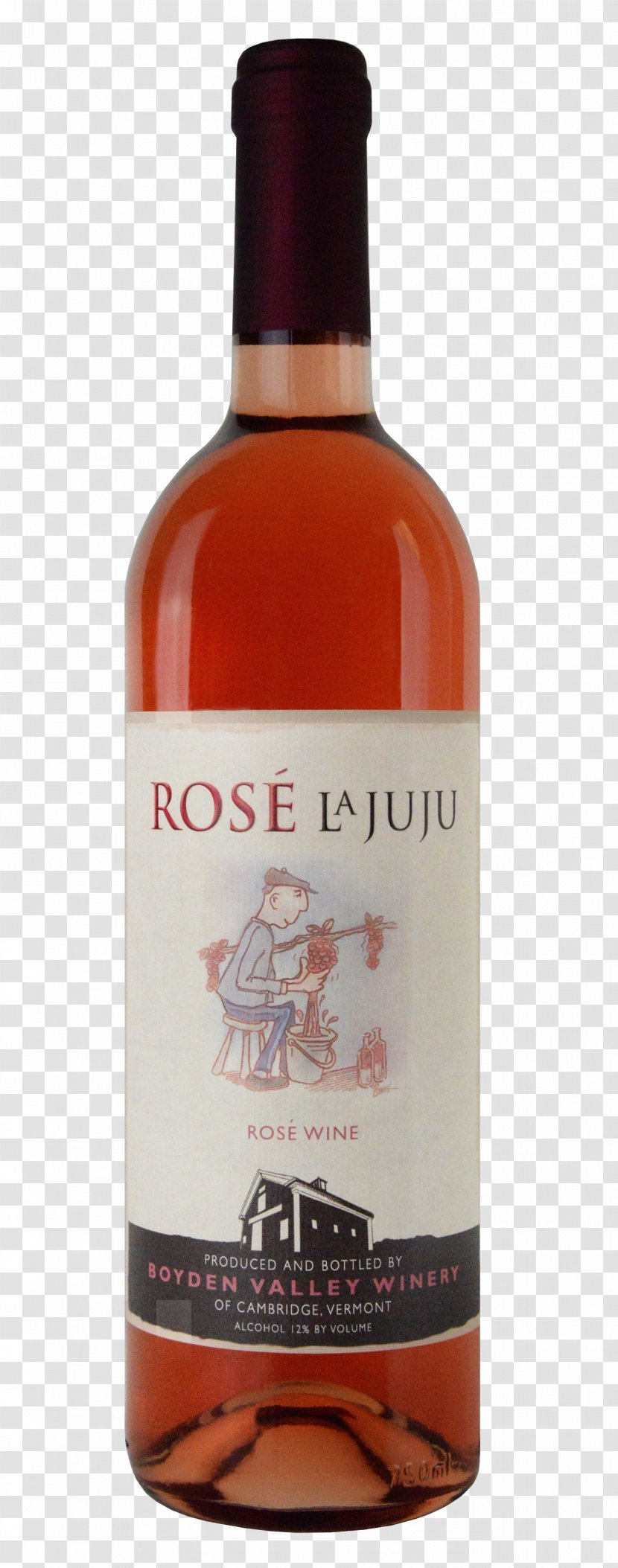 Liqueur Dessert Wine Rosé Must - Alcoholic Beverage - European Wind Label Transparent PNG