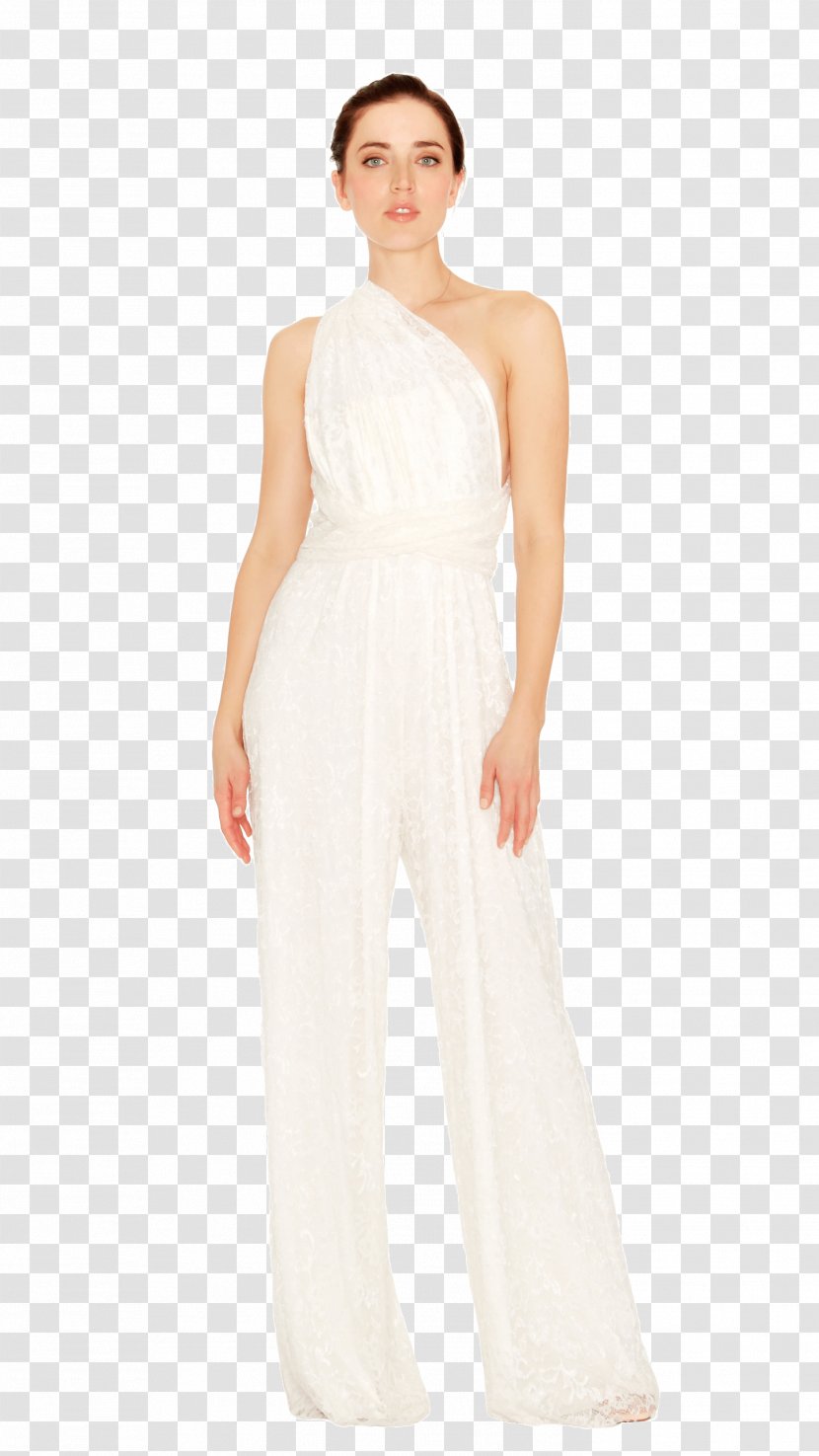 Wedding Dress Jumpsuit Fashion Cocktail - Bridal Accessory Transparent PNG