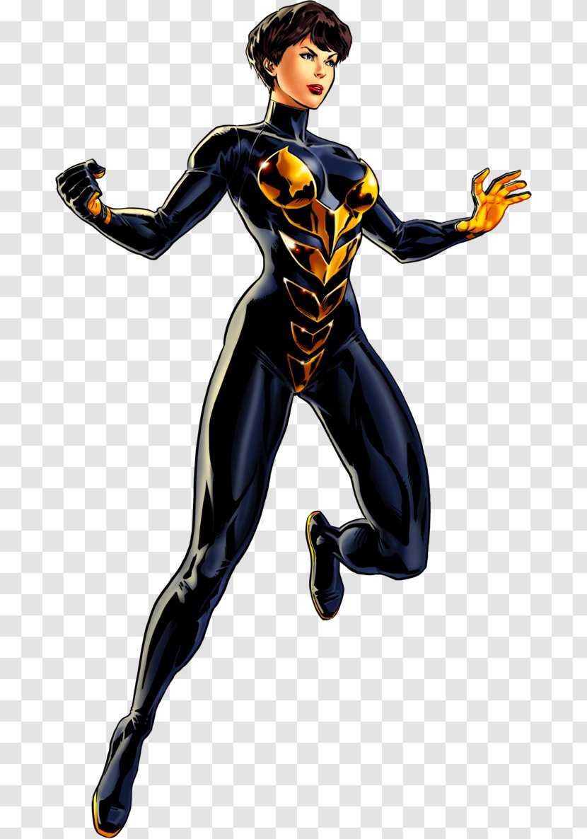 Marvel: Avengers Alliance Wasp Hank Pym Black Widow Ant-Man - Figurine Transparent PNG