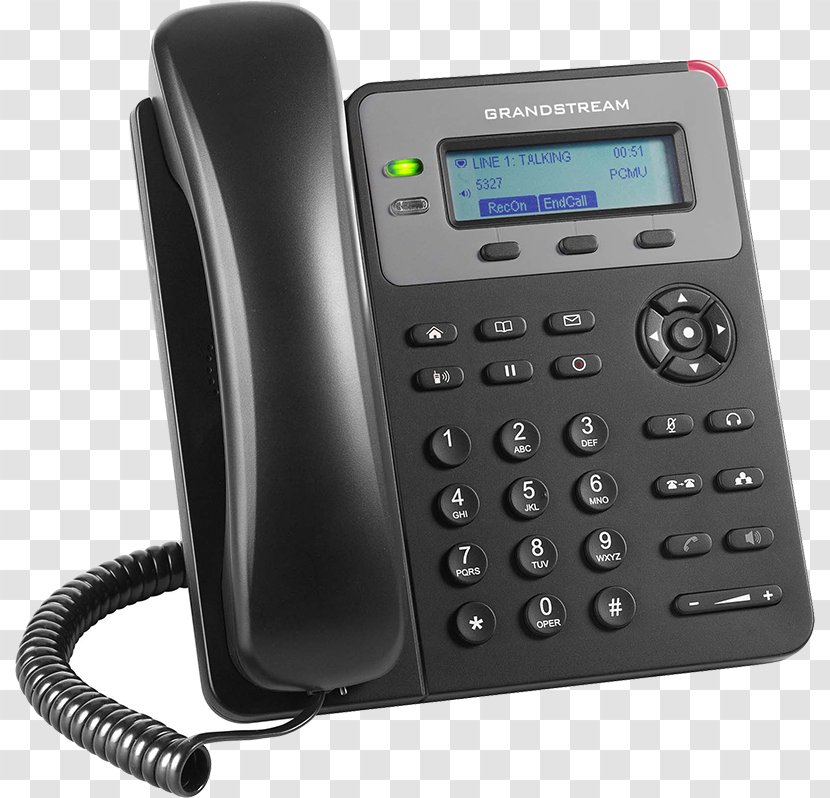 Grandstream GXP1615 Networks VoIP Phone GXP1625 GXP1610 - Session Initiation Protocol - Business Transparent PNG