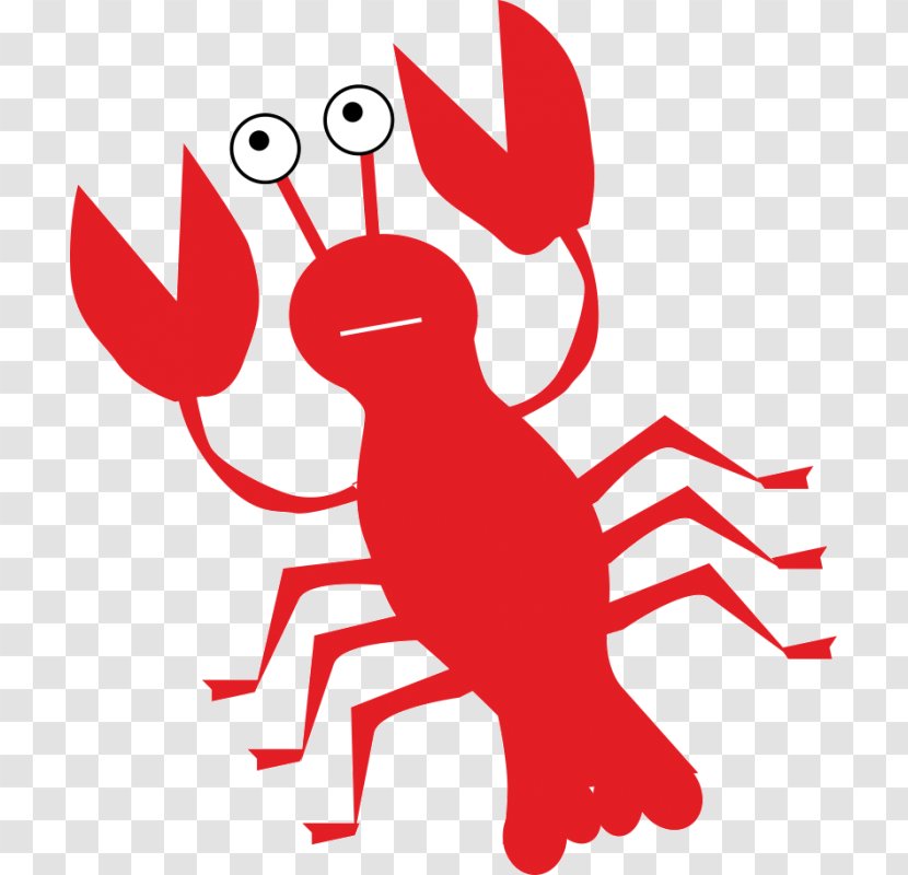 Lobster Animation Cartoon Clip Art - Watercolor Transparent PNG