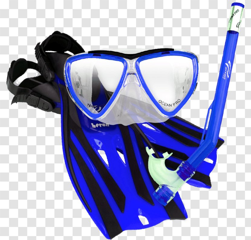 Diving & Snorkeling Masks Goggles Swimming Fins Protective Gear In Sports - Skiing - Snorkel Mask Transparent PNG
